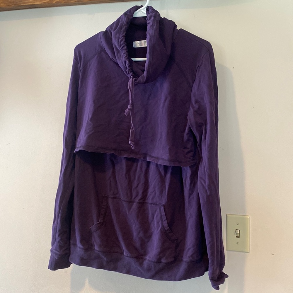 Latched Mama cowl neck sweatshirt